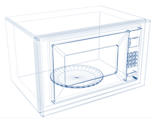 microwave oven turntable plate replacement